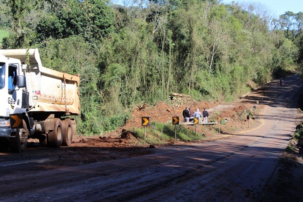 SC 150: trecho em obras ficará inteditado pelos próximos 10 dias