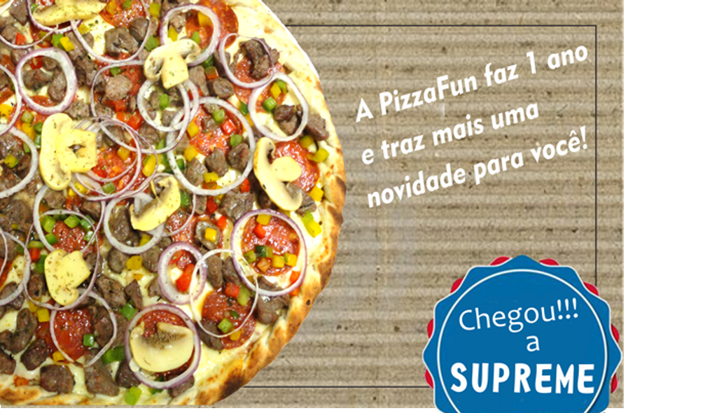 Pizza Fun comemora um ano de sucesso em Joaçaba