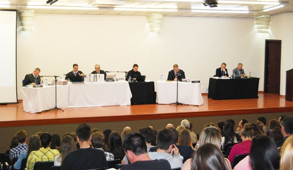 Unoesc recebe sessão do Tribunal de Justiça de Santa Catarina