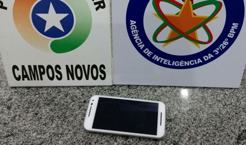 PM recupera celular roubado