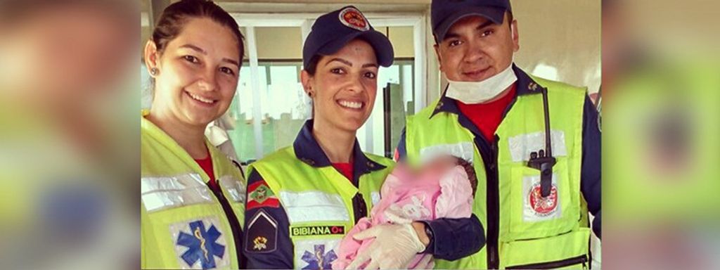 Bombeiros de Campos Novos realizam parto de emergência