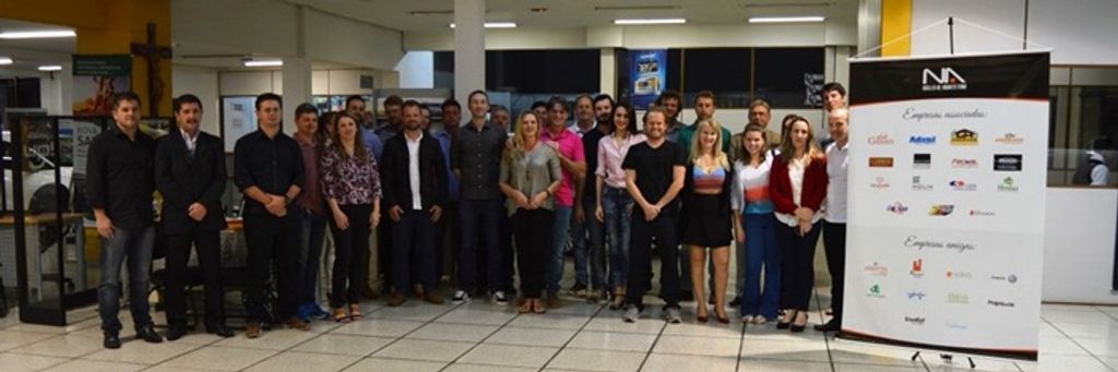 Joauto recebeu integrantes do Núcleo de Arquitetura (NA) para evento festivo