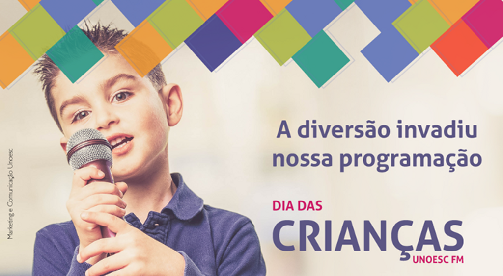 Rádio Unoesc FM terá programação especial no Dia das Crianças