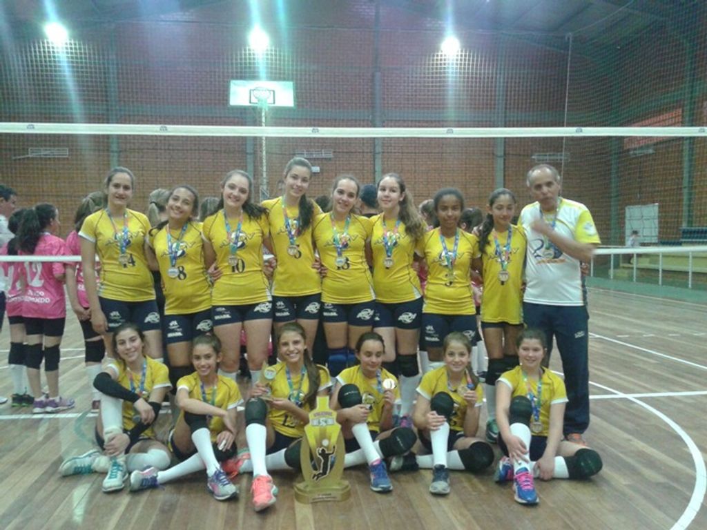 AJOV campeã invicta da Liga Serrana categoria iniciantes
