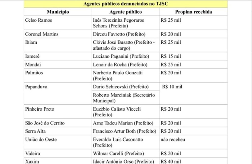 Nomes, valores de propinas e trechos de depoimentos da Operação Patrola são divulgados