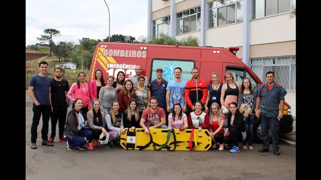 Corpo de Bombeiros recebe a visita da turma de pós-graduação em Engenharia e Segurança no trabalho