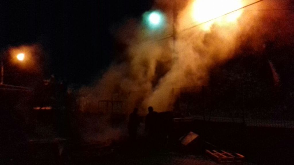 Princípio de incêndio atinge pátio de transportadora em Herval d’Oeste