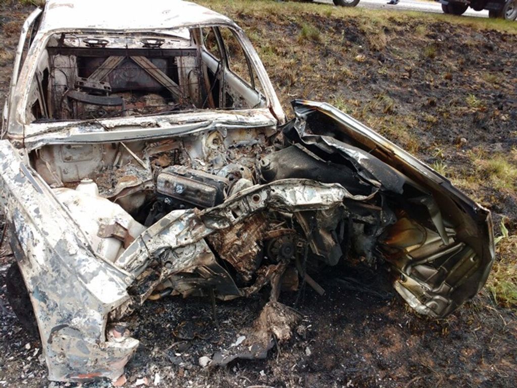 Corpo é encontrado carbonizado dentro de Veículo incendiado em Campos Novos