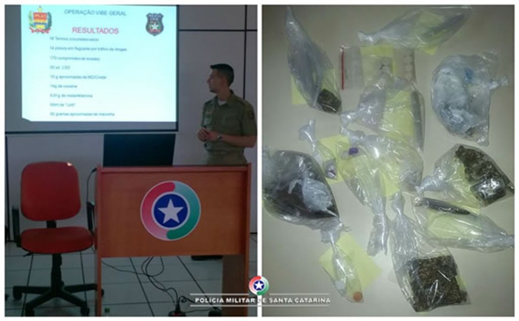 Polícia apresenta resultados de operação que prendeu 14 pessoas por tráfico e apreendeu grande quantidade de drogas