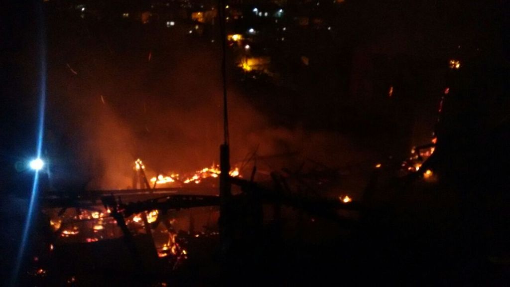 Incêndio atinge casa em Herval d´Oeste