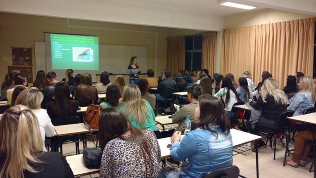 Minicurso sobre doação de órgãos e tecidos para transplante é realizado em Joaçaba