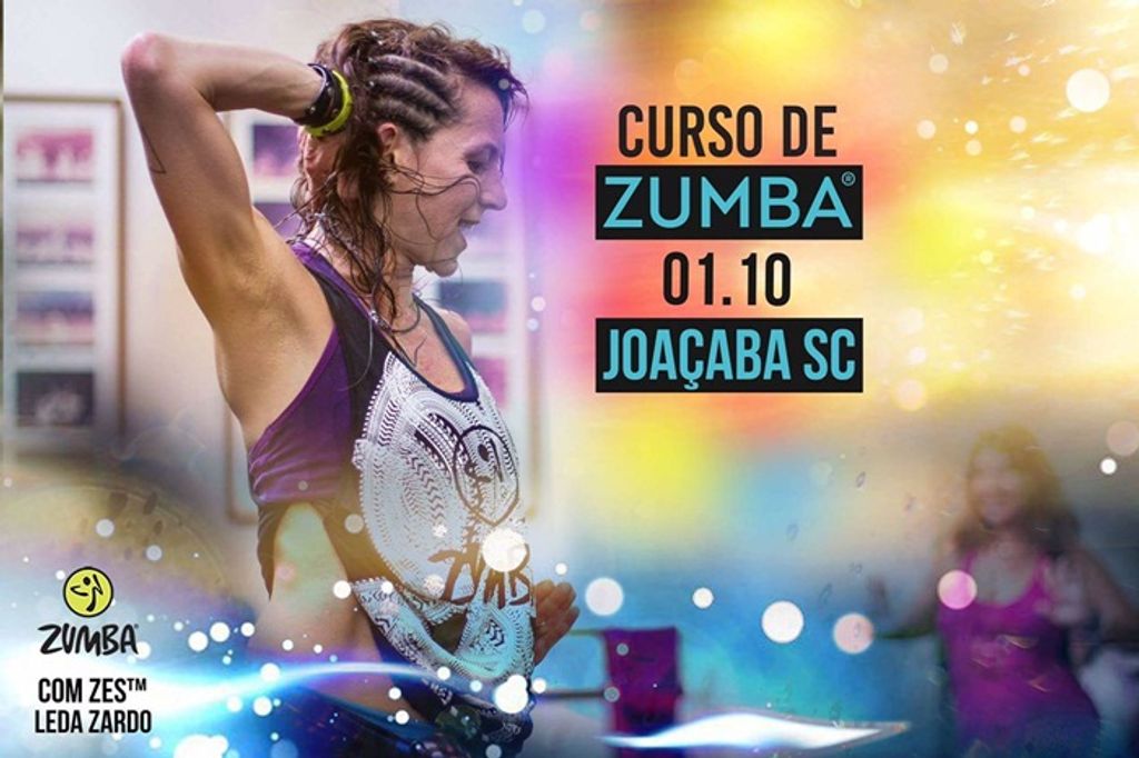 Curso de Zumba acontece neste sábado (01) em Joaçaba
