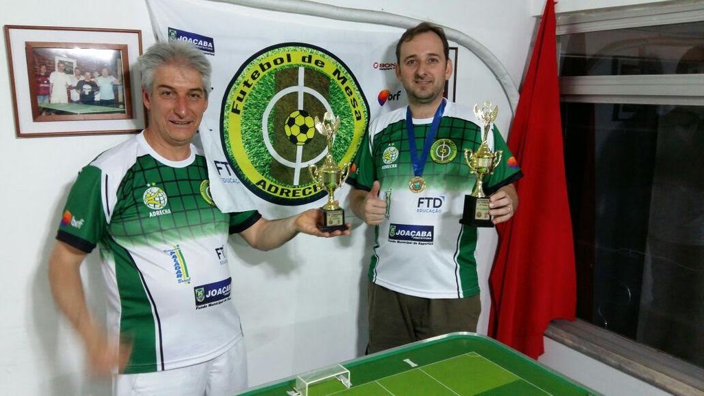 Futebol de mesa de Joaçaba obtém ótimos resultados no estadual