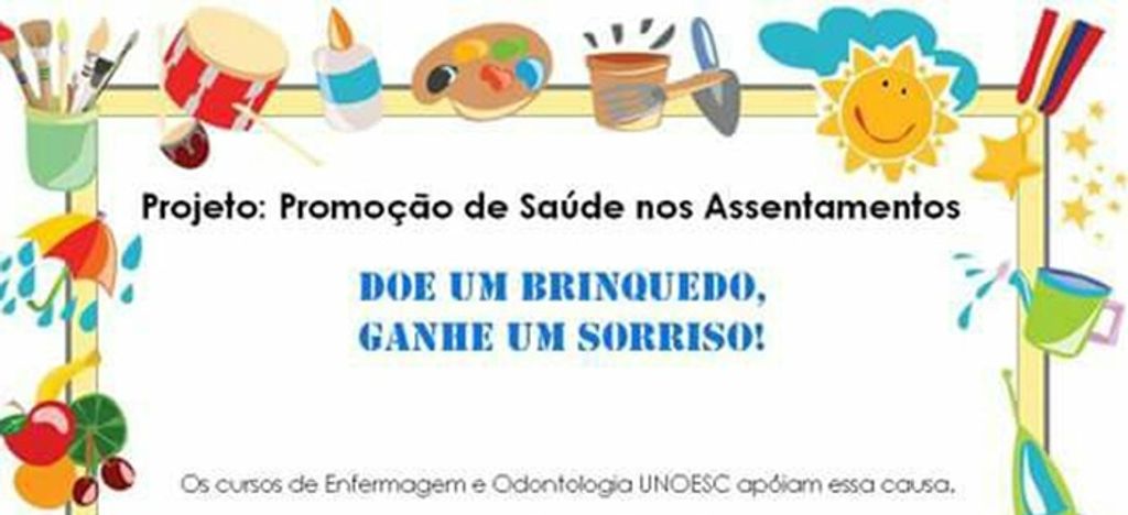 Cursos de enfermagem e odontologia desenvolvem projeto para promover a saúde nos assentamentos