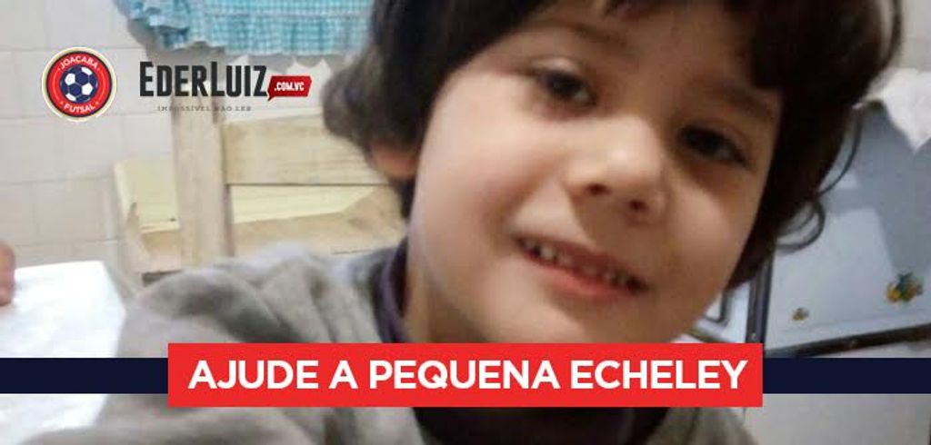 Torcedores do Joaçaba Futsal doam mais de R$ 1.200,00 para menina que precisa de cirurgia