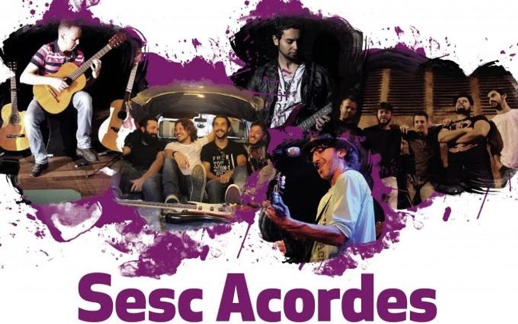 Sesc Acordes – Circuito Autoral de Música” acontece de 18 a 22/10 em Joaçaba