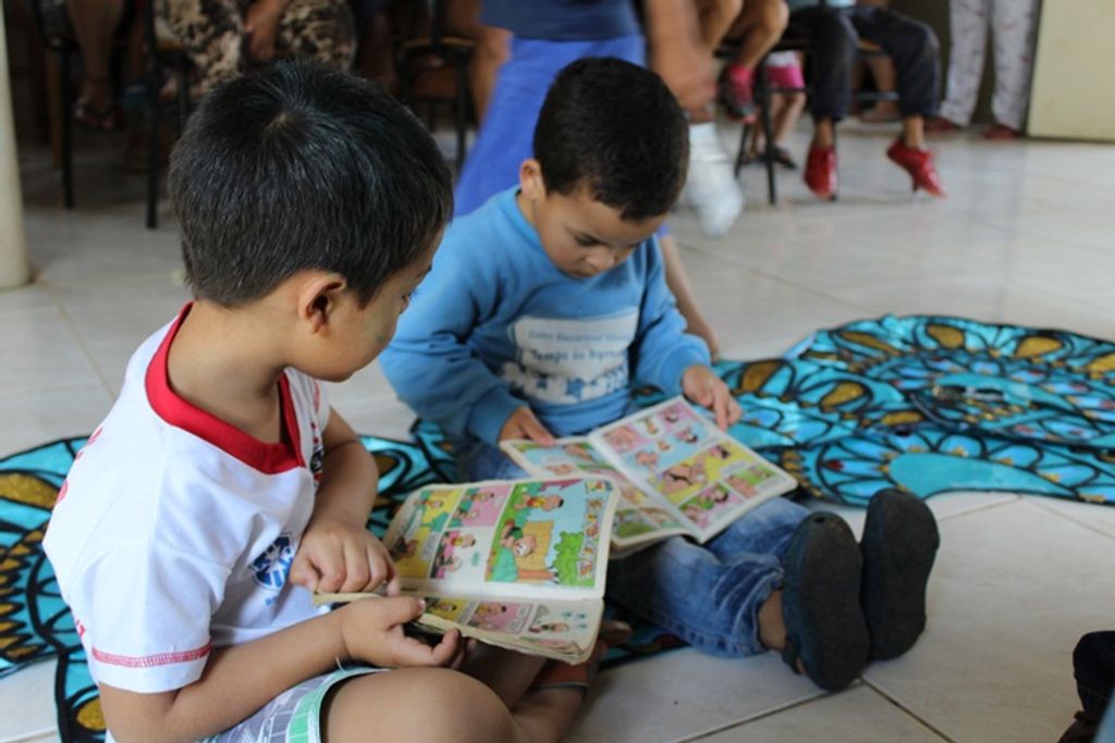 Projeto do Colégio Marista Frei Rogério Implanta biblioteca na Vila Cachoeirinha