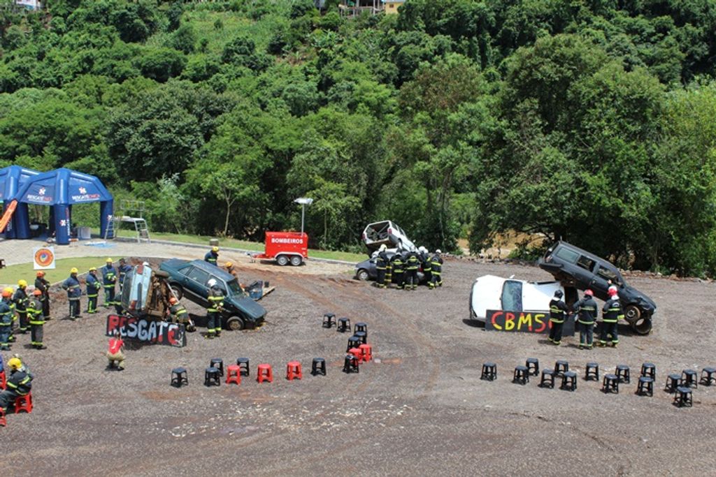 1º Workshop Catarinense de resgate veicular é realizado em Joaçaba