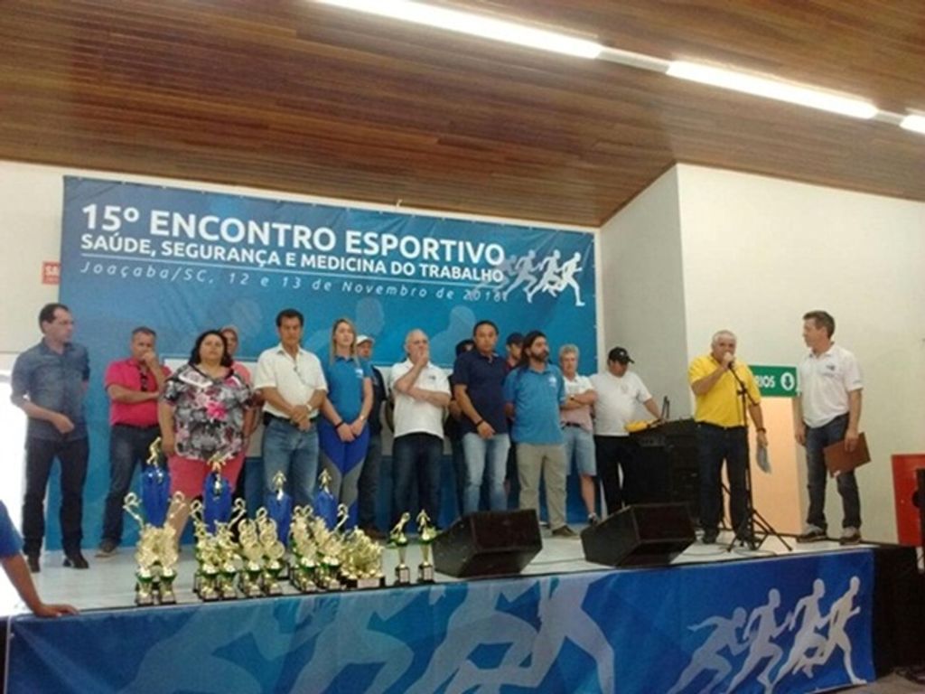 Joaçaba Sedia o 15º encontro esportivo promovido pela Federação dos Trabalhadores Indústrias da Construção e do mobiliário
