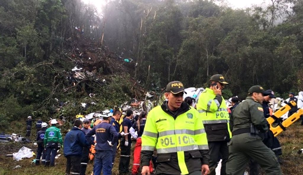 Assista ao vivo a cobertura da TV sobre a tragédia no voo da Chapecoense