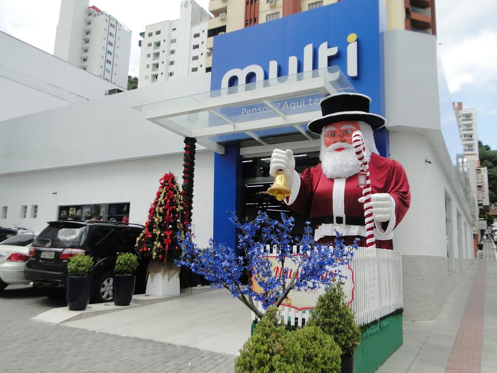 Papai Noel chega nessa sexta-feira a noite na Multi