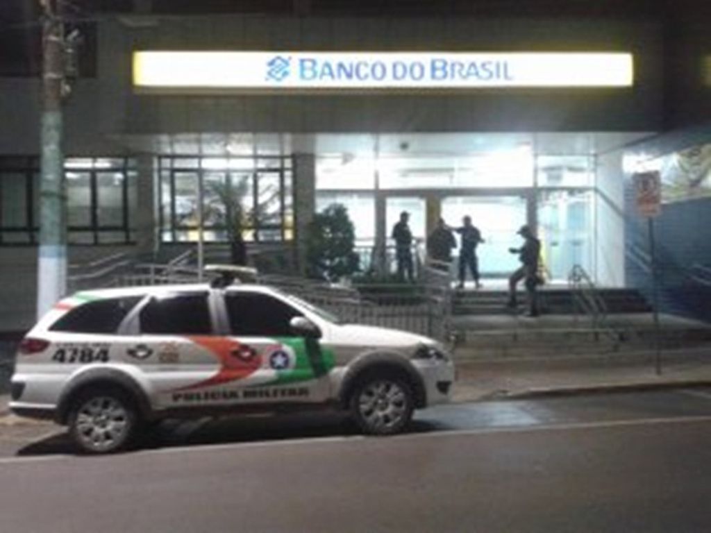 Caixa Eletrônico do Banco do Brasil de Videira é arrombado