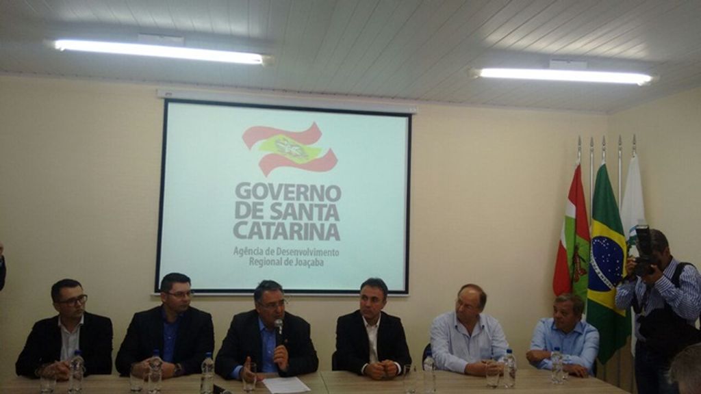 Em reunião em Joaçaba, Governador avalia como foi o ano 2016 e projeta as ações para 2017