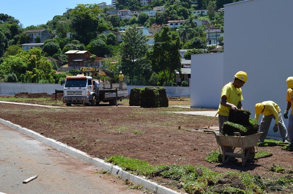 Segunda etapa de obras movimenta o Parque Central de Joaçaba