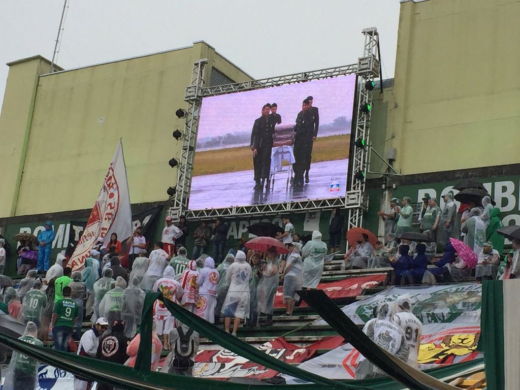 Ao Vivo o velório em Chapecó