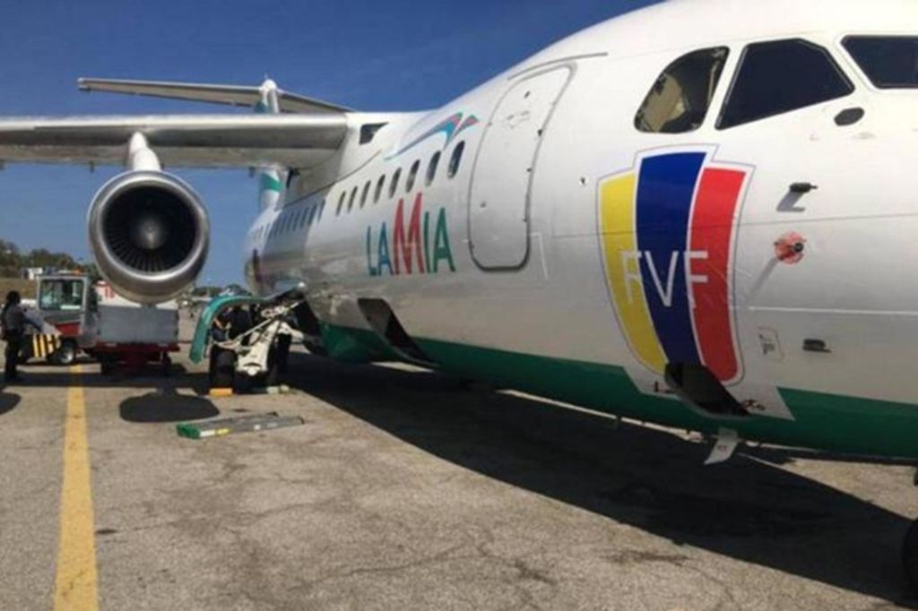 Aeronáutica da Bolívia suspende licença de voo da LaMia