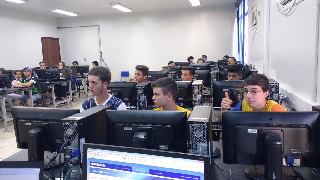 Senai de luzerna realizou minicurso gratuito sobre programação