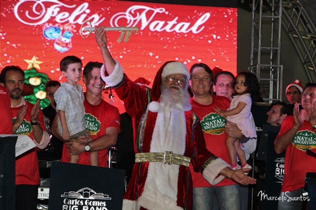 Chegada do Papai Noel acontece nesta sexta-feira em Joaçaba