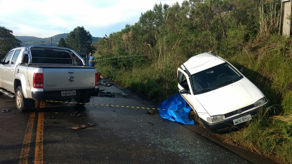 Grave acidente mata uma pessoa na SC-355 em Treze Tílias