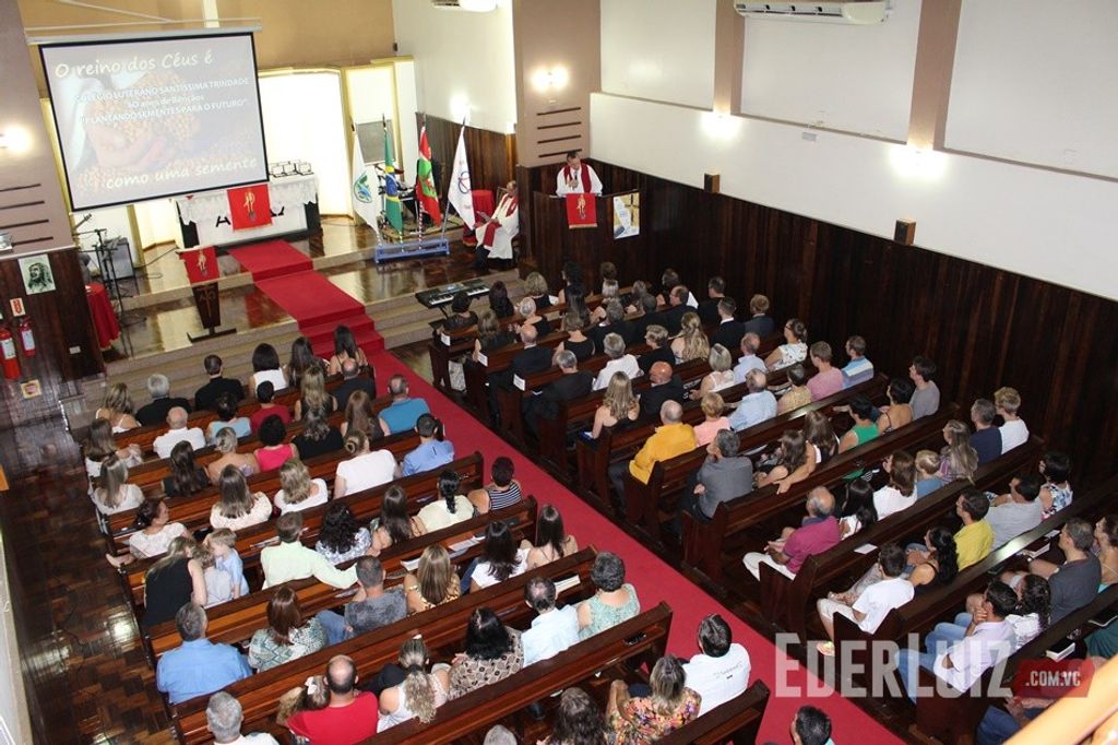 Colégio Luterano Santíssima Trindade comemora 60 anos de atuação em Joaçaba