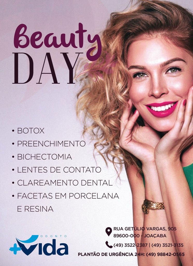 Beauty Day Odonto Vida! Um dia dedicado à Harmonização e Beleza Facial