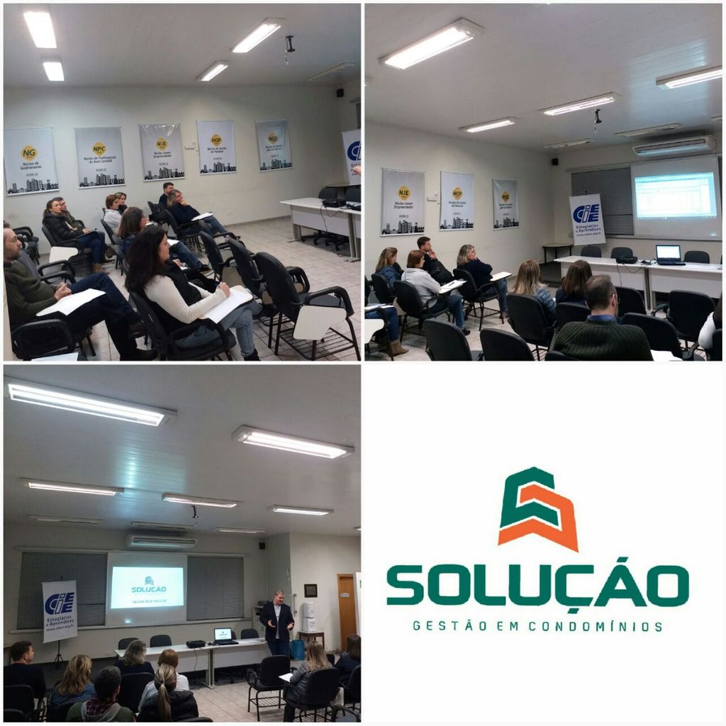 Solução Gestão em Condomínios realiza I treinamento do SOFTWARE ONLINE