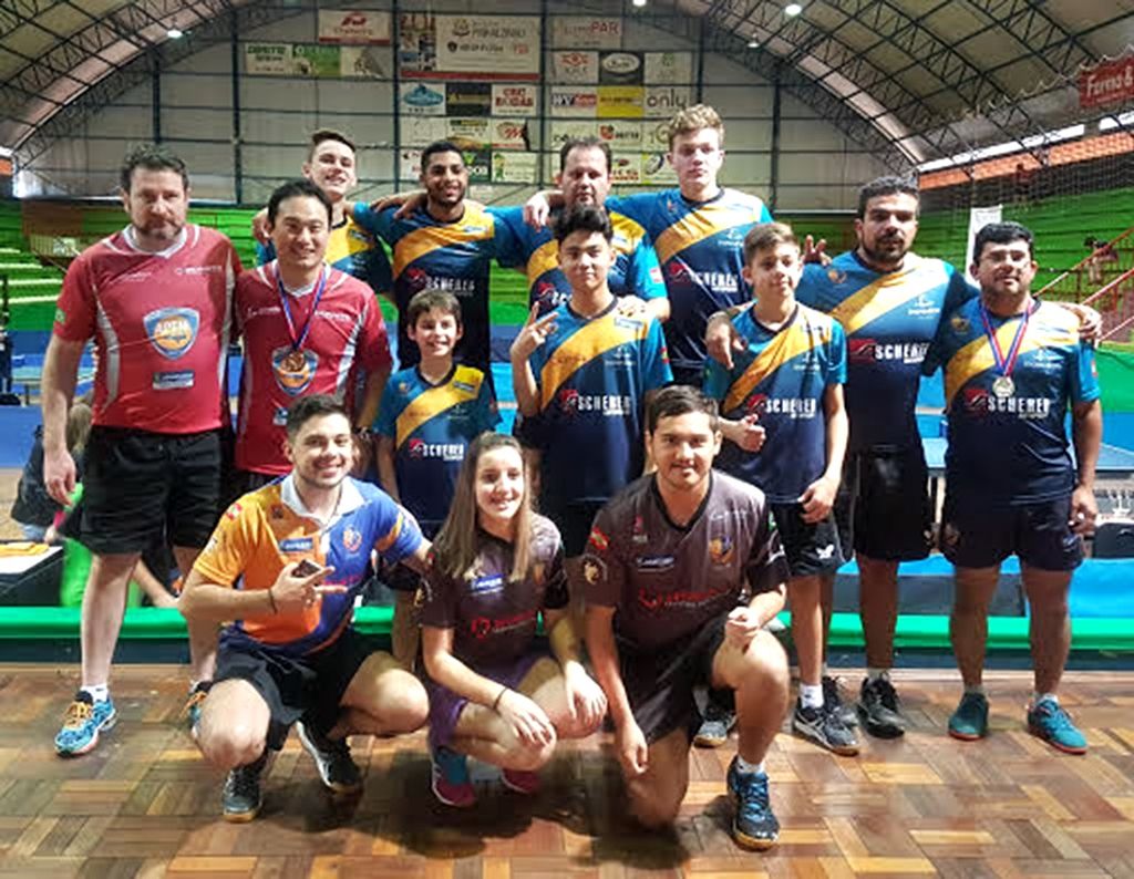 Joaçaba é campeã geral da Copa SC de Tênis de Mesa