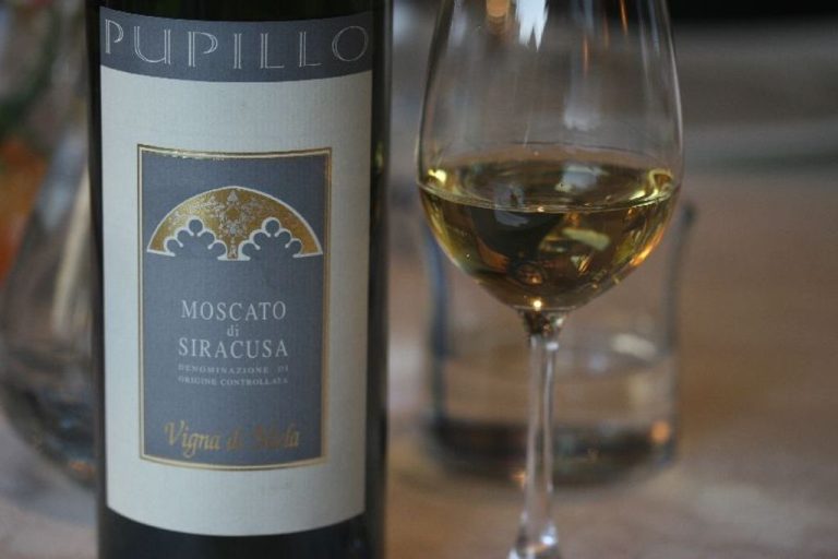 Moscato di Siracusa , o vinho mais antigo da Itália