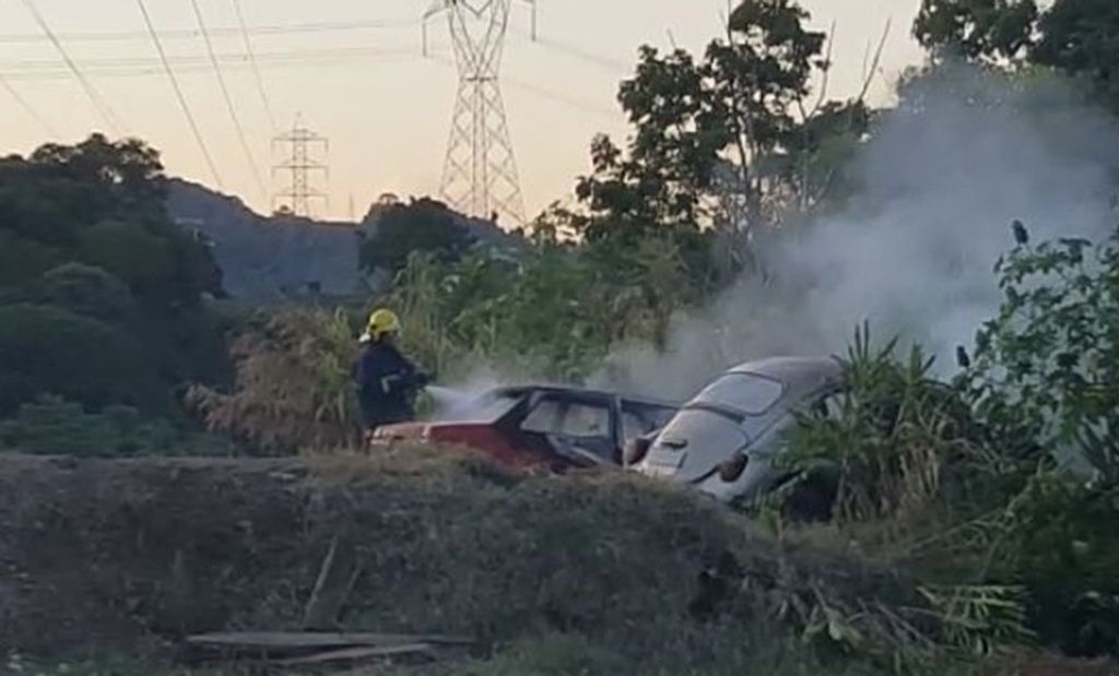 Incêndio em veículo é registrado em Joaçaba