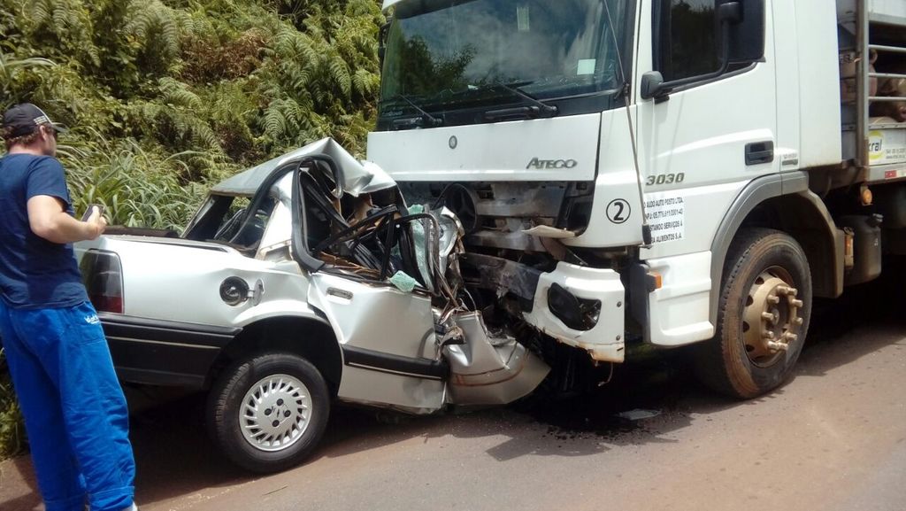 Motorista morre em acidente em Xanxerê