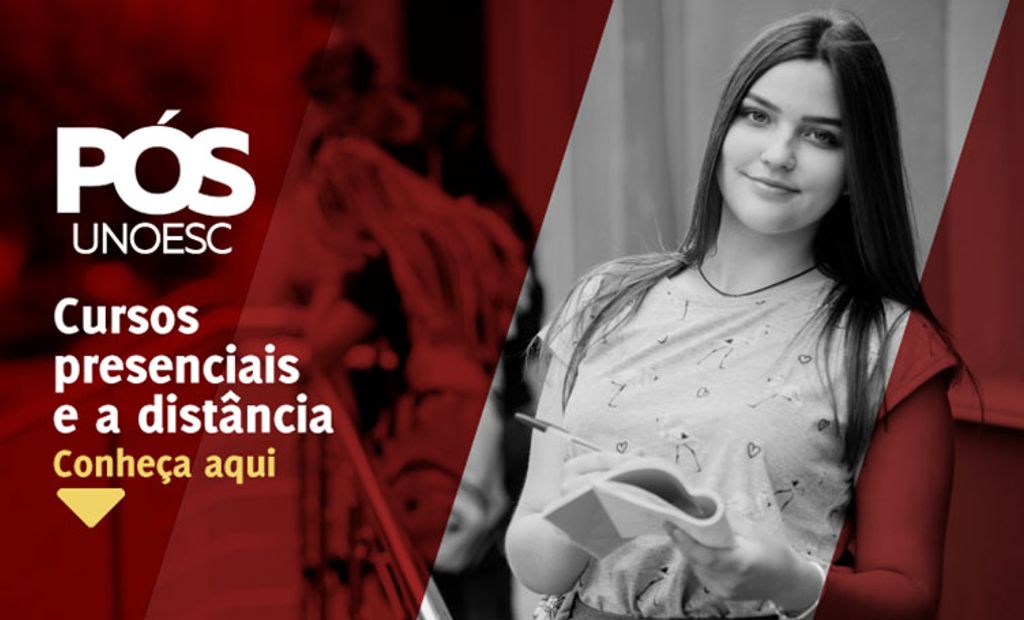 Inscrições para a Pós-Graduação Unoesc estão abertas