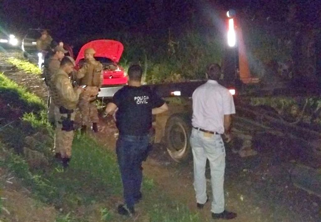 Saveiro furtada em Luzerna é recuperada e suspeitos presos