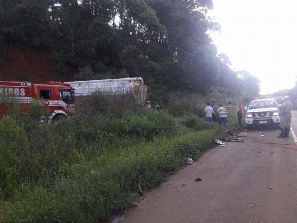 Motorista morre em acidente na SC-355, entre Fraiburgo e Videira