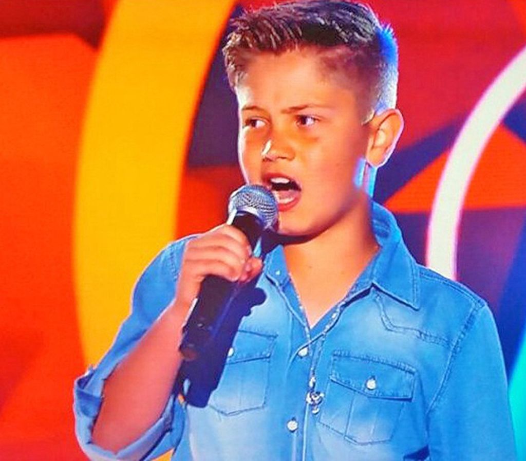 Menino de Capinzal se apresenta no The Voice kids