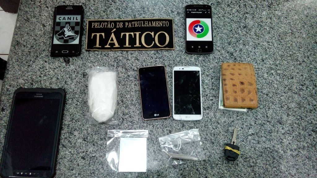 Polícia prende morador de Herval por tráfico de drogas