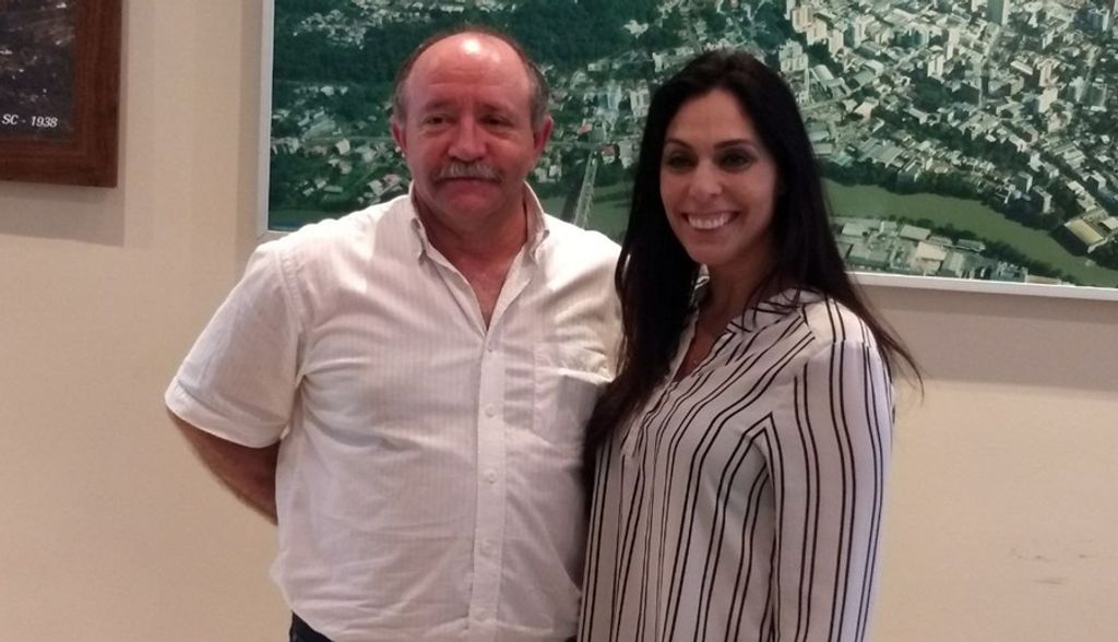 Deputada Geovania de Sá repassa emenda de R$ 100 mil reais para o Município de Joaçaba