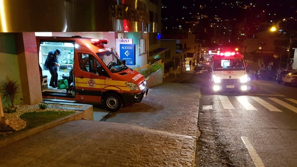 Homem fica inconsciente após queda de moto na BR 282 em Catanduvas