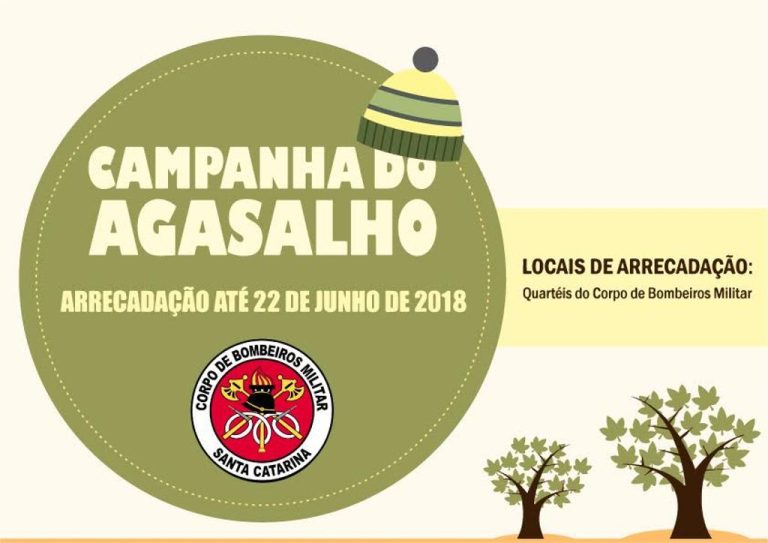 Corpo de Bombeiros Militar lança campanha do Agasalho