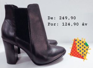 Festa Junina da Voga tem toda a linha de botas com até 50% de desconto