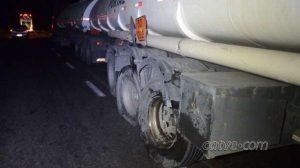 Carreta com placas de Luzerna se envolve em acidente com morte no PR